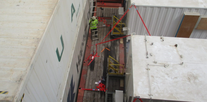 Polaris Shipping Transport Portable Kitchen to Libya