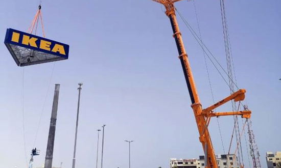 TransOcean Hungary Move Ikea Tower to Oman