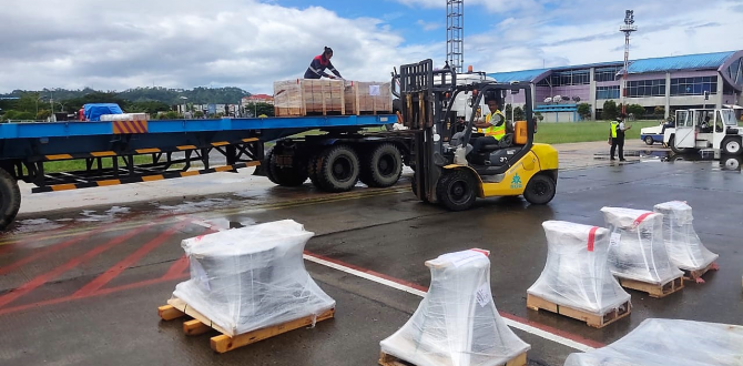 Royal Logistics Handle Air Cargo for Tangguh Expansion Project