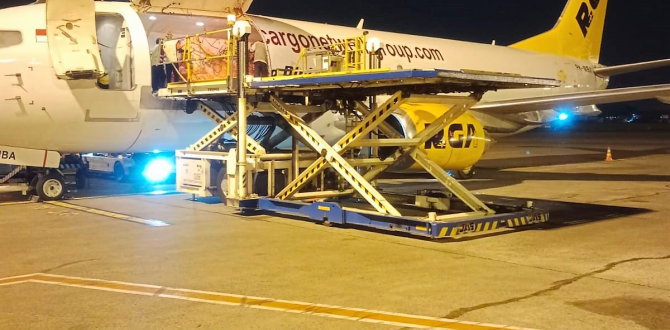 Royal Logistics Handle Air Cargo for Tangguh Expansion Project