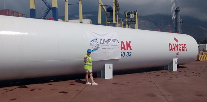 Element International Logistics Handle LPG Tank in Turkey