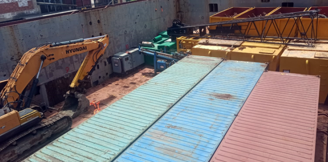 Wilhelmsen UAE Handle Breakbulk Shipment of Construction Equipment