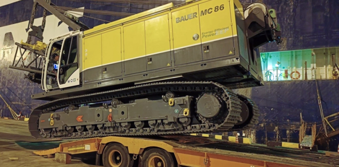 Megalift Arrange Various Exports for Australian Tunnelling Project