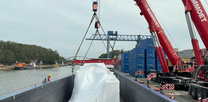 FCI Transport Compressor Train to Germany