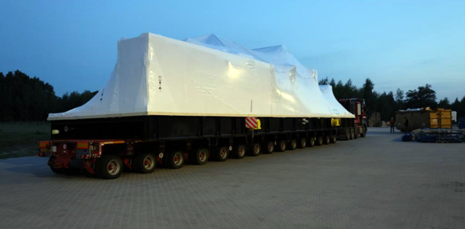 FCI Transport Compressor Train to Germany