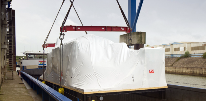 FCI Transport Compressor Train to Germany