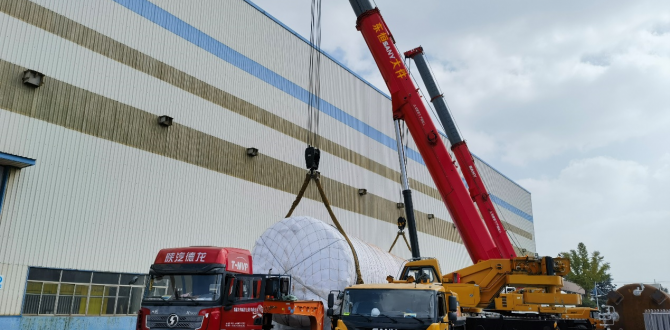 Topline Express Logistics Deliver Vacuum Tank