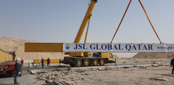 JSL Qatar Complete Industrial Plant Relocation Project