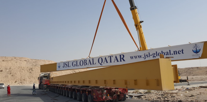 JSL Qatar Complete Industrial Plant Relocation Project