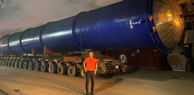 Bee Logistics Handle Breakbulk Shipment for Factory Construction