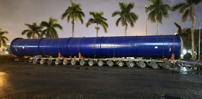 Bee Logistics Handle Breakbulk Shipment for Factory Construction