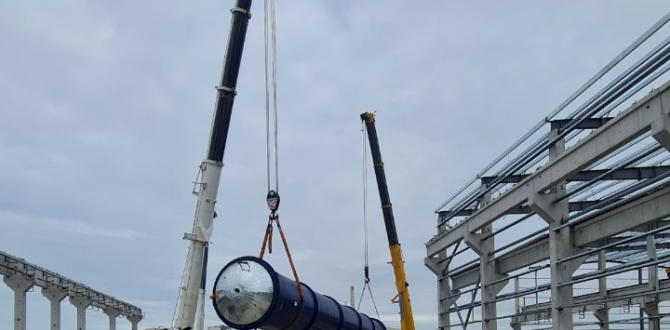 Bee Logistics Handle Breakbulk Shipment for Factory Construction