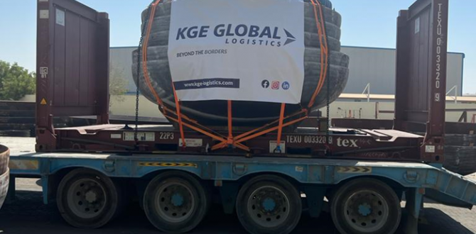 KGE Logistics Complete Shipment of Semi-Elliptical Dish Heads