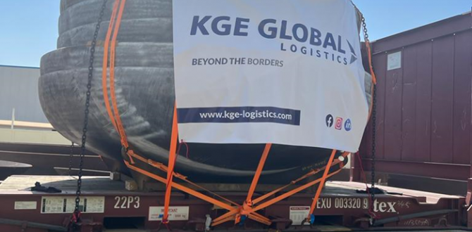 KGE Logistics Complete Shipment of Semi-Elliptical Dish Heads