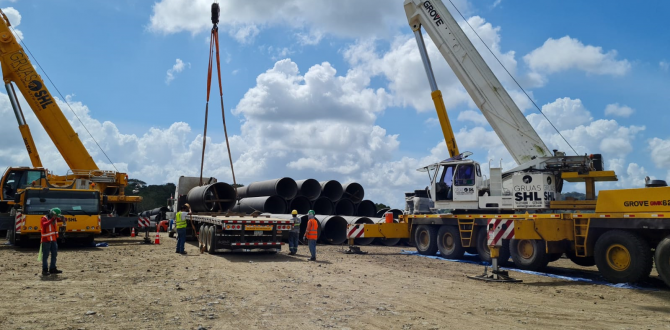 UPCARGO Provide Logistics for Water Plant Project in Panama