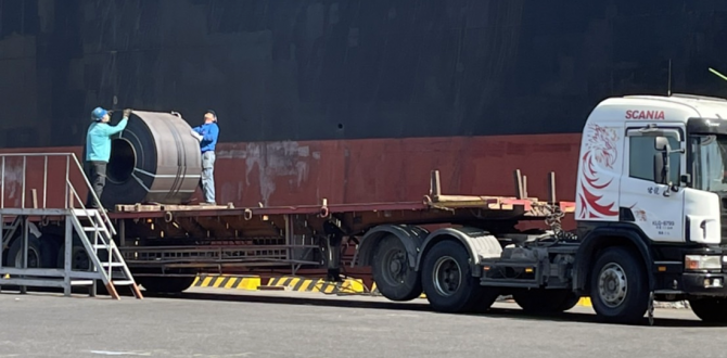 EZ Link Transport Steel Coils via Breakbulk to Malaysia