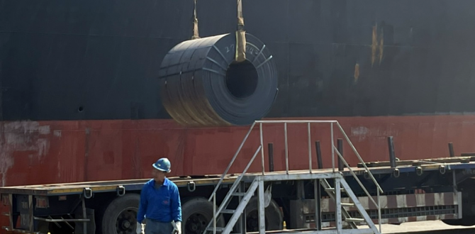 EZ Link Transport Steel Coils via Breakbulk to Malaysia