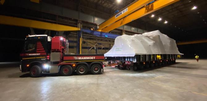 FCI Deliver Compressors by Truck and Barge for Siemens