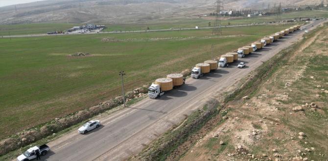 Blue Bell Shipping Handle 1st Shipment for Project in North Iraq