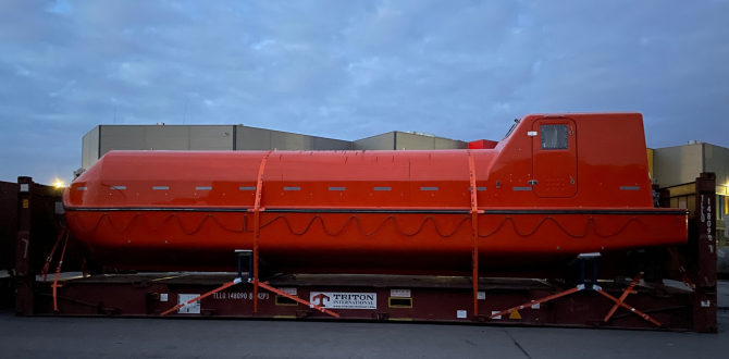 3p Logistics Transport Lifeboats to Singapore for Cruise Industry