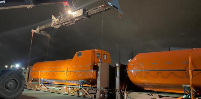 3p Logistics Transport Lifeboats to Singapore for Cruise Industry