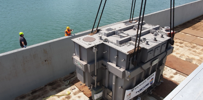 Fortune & Aqua Cooperate in Transformer Shipment to Marghera