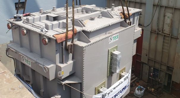 Fortune & Aqua Cooperate in Transformer Shipment to Marghera