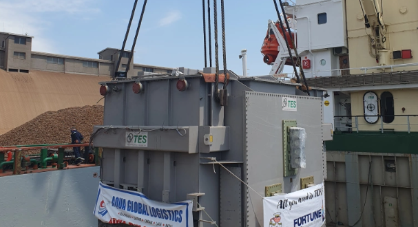 Fortune & Aqua Cooperate in Transformer Shipment to Marghera