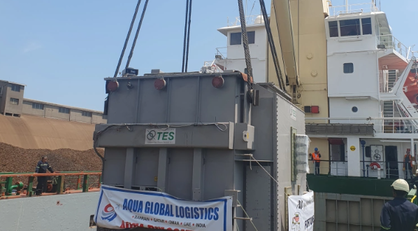 Fortune & Aqua Cooperate in Transformer Shipment to Marghera