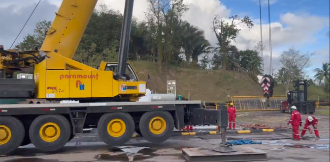 Ramps Logistics Relocate Drilling Equipment in Trinidad