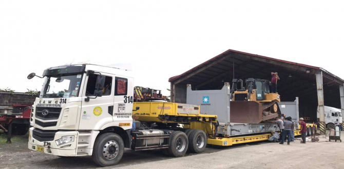 Nonpareil Collaborate with WRL Shipping on Tractor Shipment