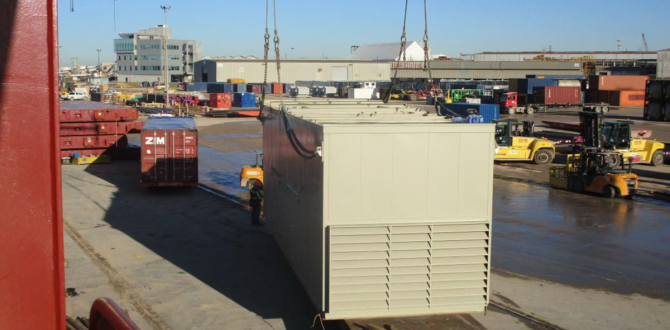 Anker Logistica Coordinate Movement of Power Generator