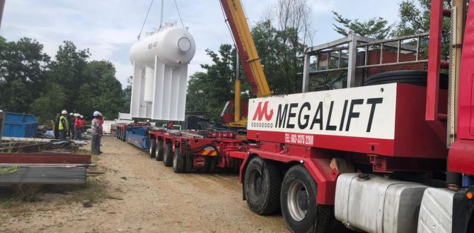 Megalift Deliver Tanks to Petronas Refinery in Kerteh