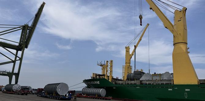 Cuchi Handle Project Shipment for Power Generating Station