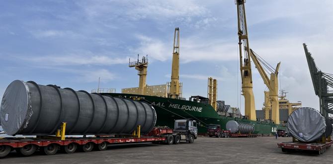 Cuchi Handle Project Shipment for Power Generating Station