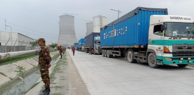 Shodesh Shipping Transport First Units of Uranium to Rooppur