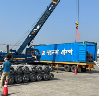 Shodesh Shipping Transport First Units of Uranium to Rooppur