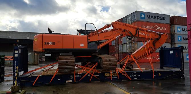 Europe Cargo Transport Excavator to Jebel Ali