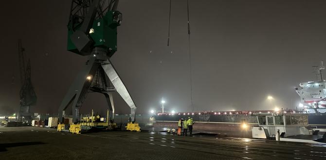 ATS Netherlands with Oversized Multimodal Shipment to Bangladesh