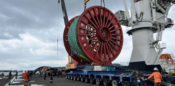 Tera Projects & Shipping Handle Transport of Huge Pipeline Reels