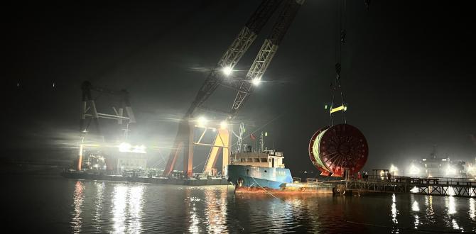 Tera Projects & Shipping Handle Transport of Huge Pipeline Reels