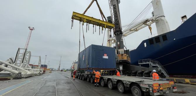 Seabourne Forwarding & Westdijk Deliver Transformer to the UK