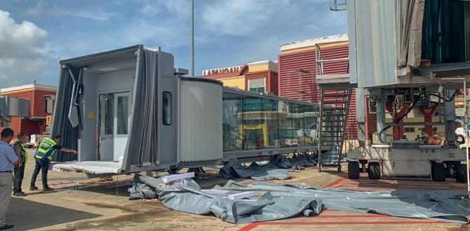 Megalift Delivers Airport Boarding Bridges in Kedah