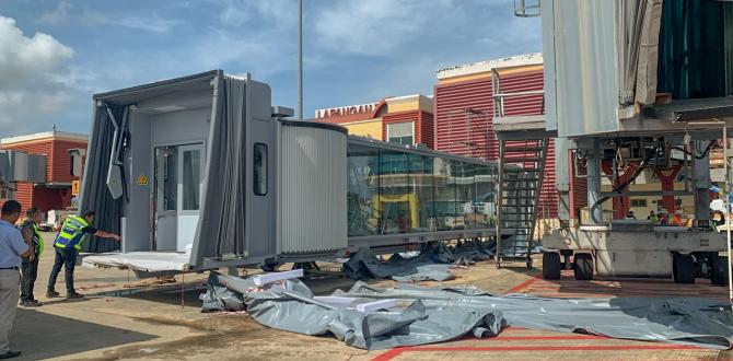 Megalift Delivers Airport Boarding Bridges in Kedah