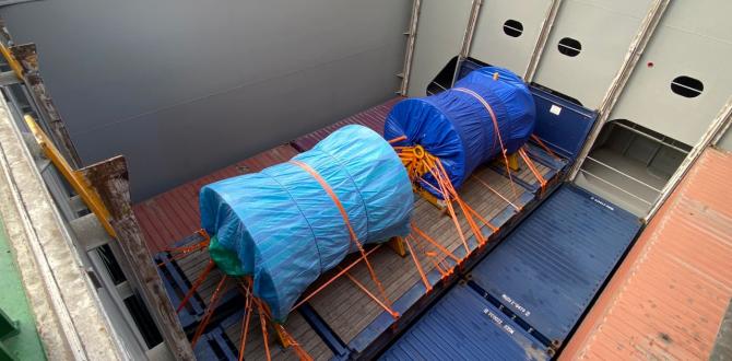 Ceekay Shipping Move Cable Reels Across the Sea