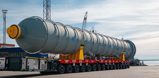 CF&S Organise Reloading of Oversize Cargo in Paldiski, Estonia