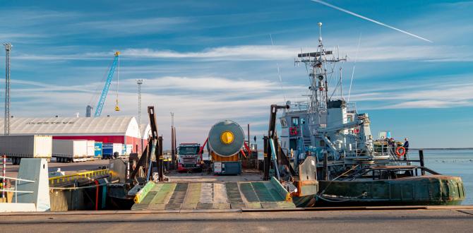 CF&S Organise Reloading of Oversize Cargo in Paldiski, Estonia