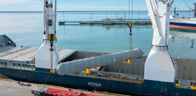 CF&S Organise Reloading of Oversize Cargo in Paldiski, Estonia