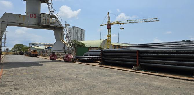 Cuchi Shipping Arrange for Delivery of Pipes to Vung Tau