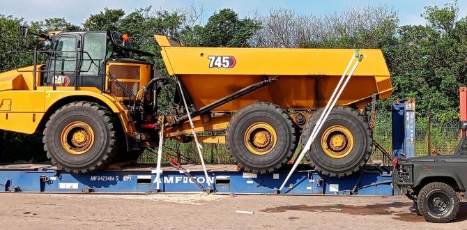 Afriguide Logistics Ship CAT Trucks from Durban to Madagascar